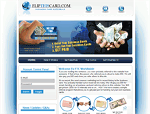 Tablet Screenshot of flipthiscard.com